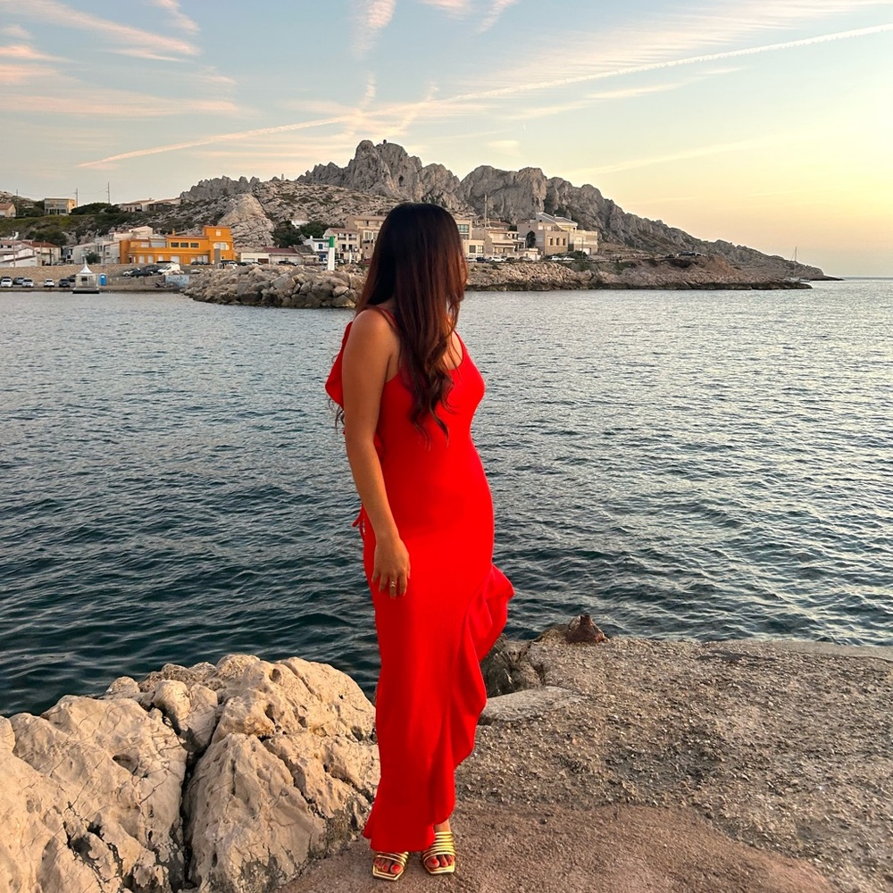 Red Maxi Dress